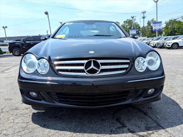 used 2007 Mercedes-Benz CLK-Class car, priced at $13,598