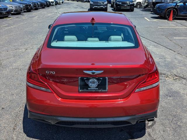 used 2019 Genesis G70 car, priced at $20,998