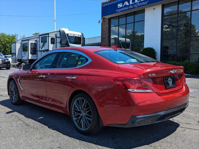 used 2019 Genesis G70 car, priced at $20,998