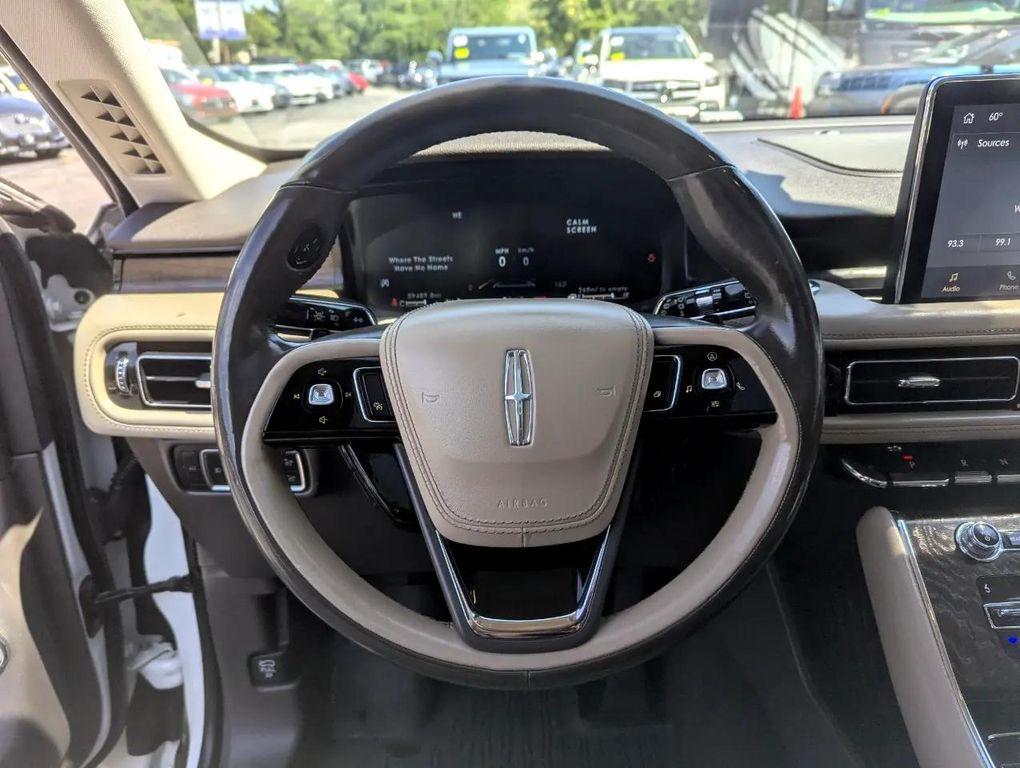 used 2020 Lincoln Aviator car, priced at $34,498