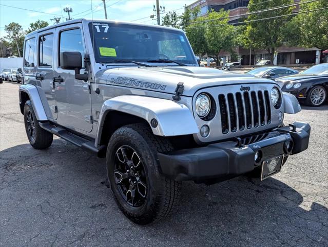 used 2017 Jeep Wrangler Unlimited car, priced at $22,598