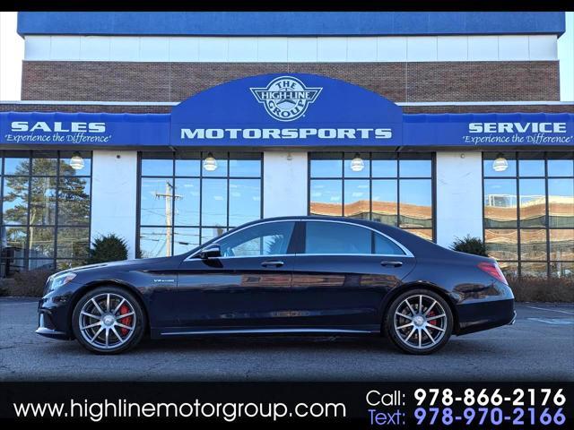 used 2017 Mercedes-Benz AMG S 63 car, priced at $48,298