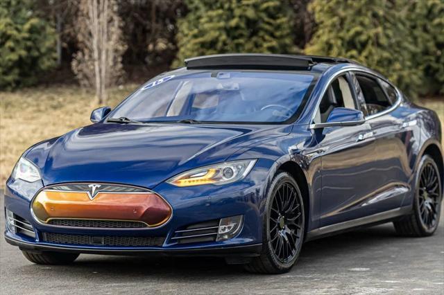 used 2015 Tesla Model S car, priced at $14,980