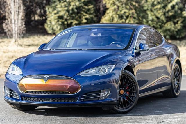 used 2015 Tesla Model S car, priced at $14,980