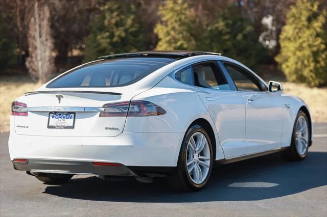 used 2015 Tesla Model S car, priced at $9,980