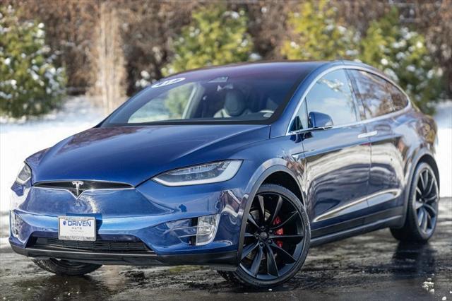 used 2017 Tesla Model X car, priced at $34,980