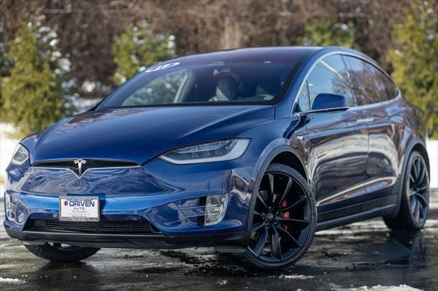 used 2017 Tesla Model X car, priced at $34,980