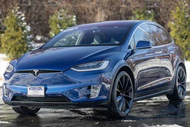 used 2017 Tesla Model X car, priced at $34,980