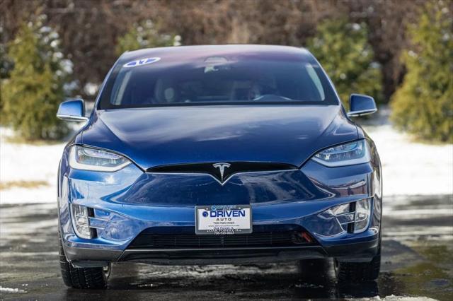 used 2017 Tesla Model X car, priced at $34,980