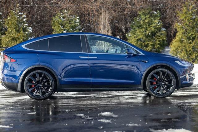 used 2017 Tesla Model X car, priced at $34,980