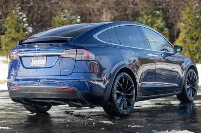 used 2017 Tesla Model X car, priced at $34,980