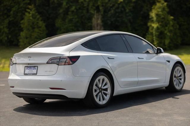 used 2022 Tesla Model 3 car, priced at $19,980