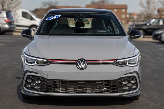 used 2024 Volkswagen Golf GTI car, priced at $33,980