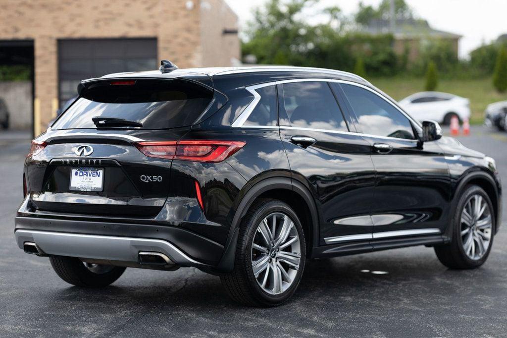 used 2021 INFINITI QX50 car, priced at $18,980