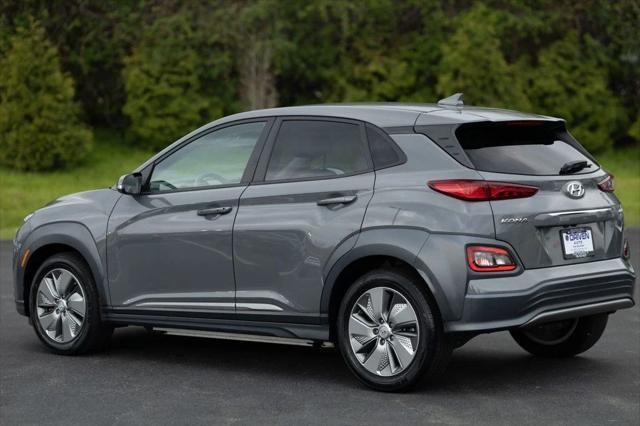 used 2021 Hyundai Kona EV car, priced at $17,980