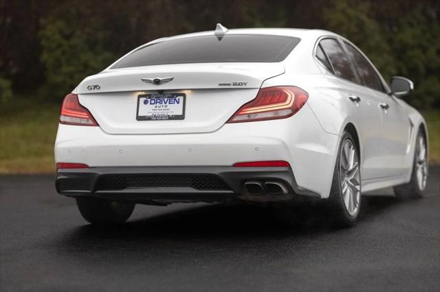 used 2020 Genesis G70 car, priced at $21,980