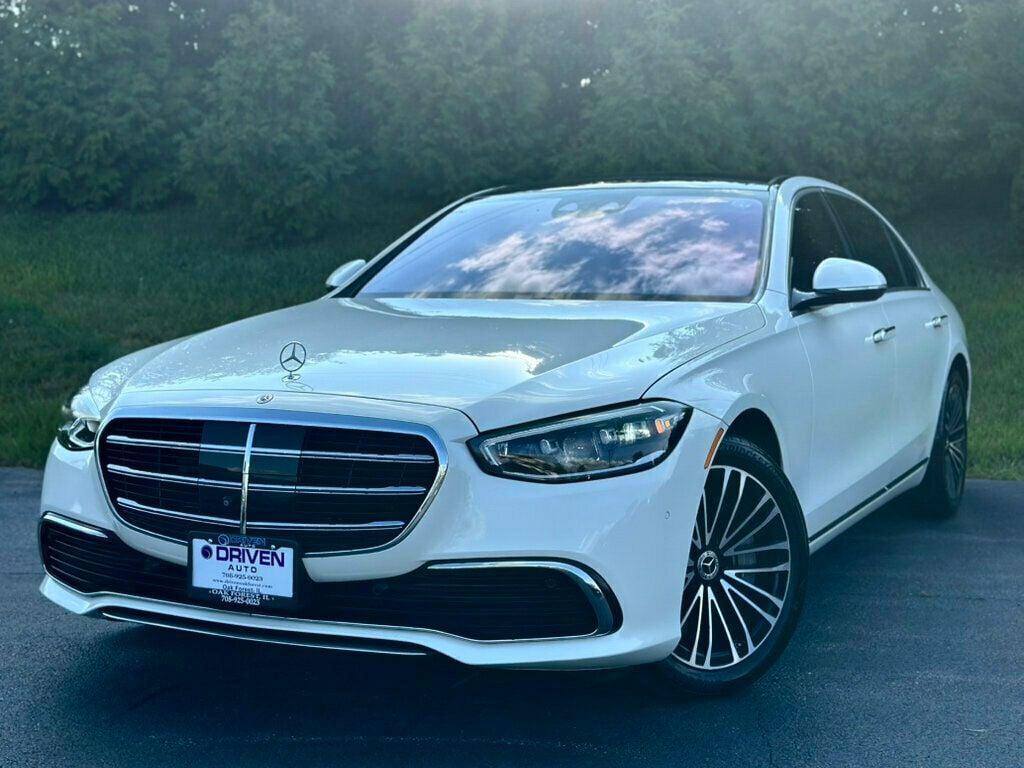 used 2022 Mercedes-Benz S-Class car, priced at $57,980
