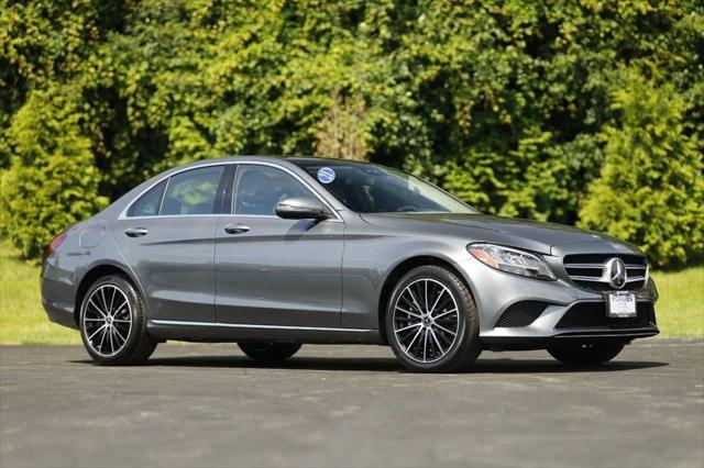 used 2021 Mercedes-Benz C-Class car, priced at $25,980