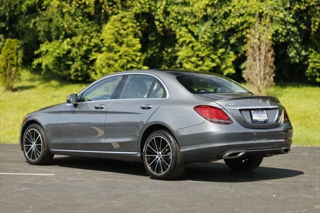 used 2021 Mercedes-Benz C-Class car, priced at $25,980