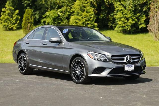 used 2021 Mercedes-Benz C-Class car, priced at $25,980