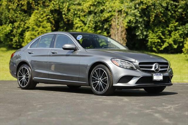 used 2021 Mercedes-Benz C-Class car, priced at $25,980