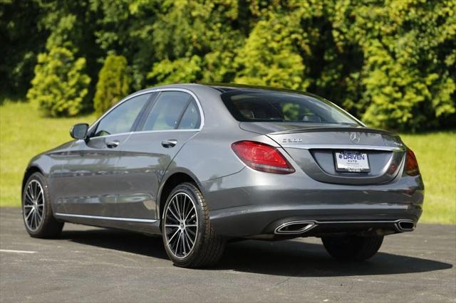 used 2021 Mercedes-Benz C-Class car, priced at $25,980