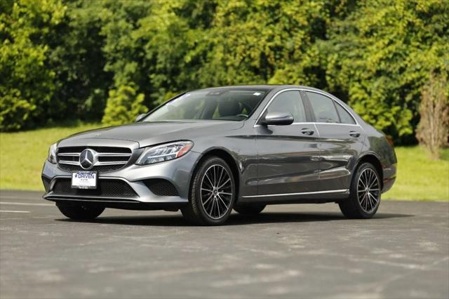 used 2021 Mercedes-Benz C-Class car, priced at $25,980