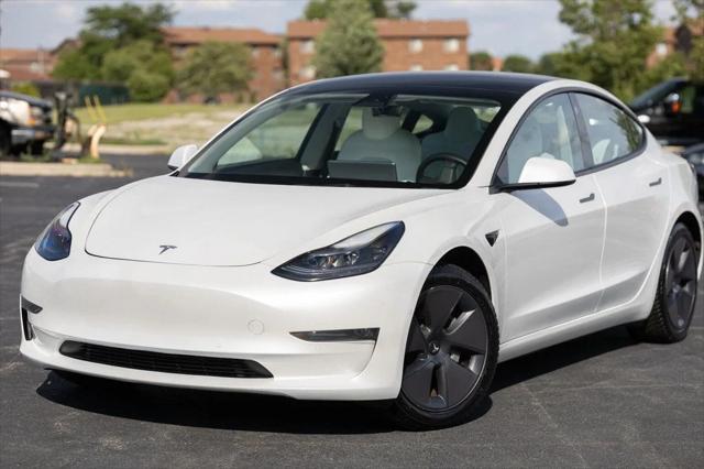 used 2022 Tesla Model 3 car, priced at $20,980
