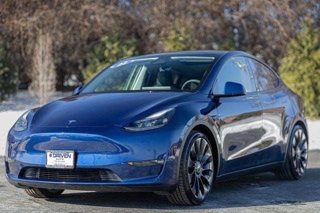 used 2022 Tesla Model Y car, priced at $32,980