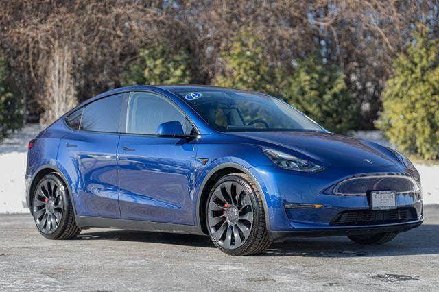 used 2022 Tesla Model Y car, priced at $32,980