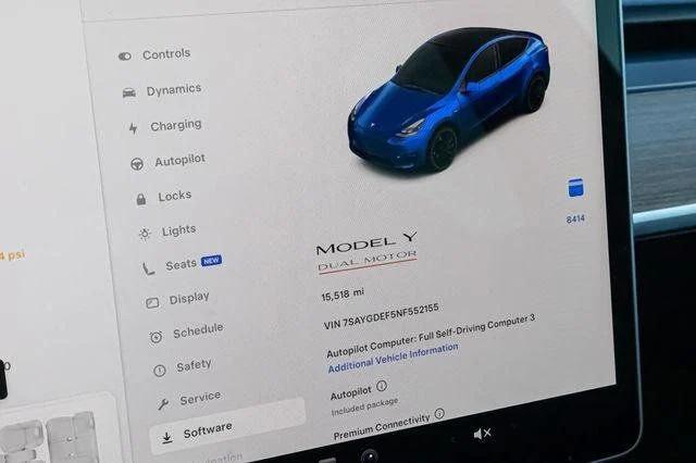 used 2022 Tesla Model Y car, priced at $32,980