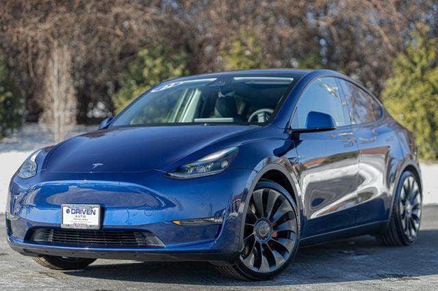 used 2022 Tesla Model Y car, priced at $32,980