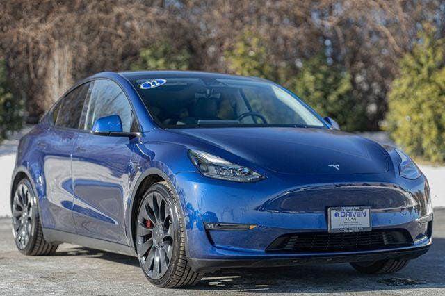 used 2022 Tesla Model Y car, priced at $32,980