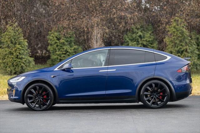 used 2017 Tesla Model X car, priced at $30,980