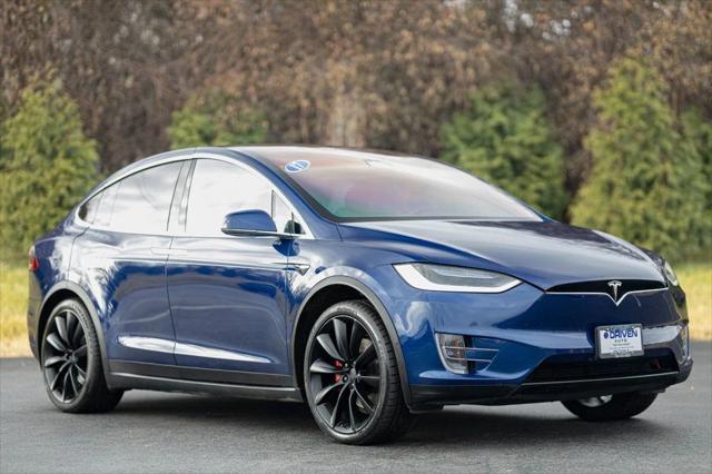 used 2017 Tesla Model X car, priced at $30,980