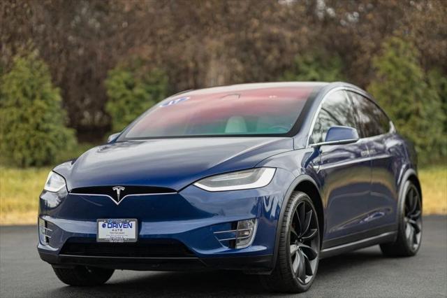 used 2017 Tesla Model X car, priced at $30,980