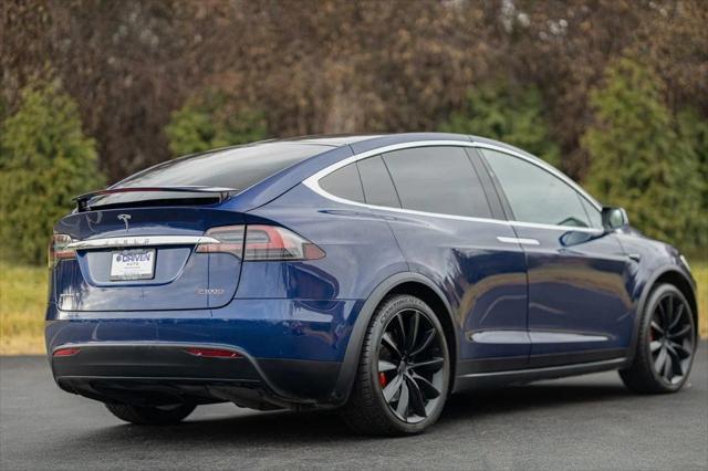 used 2017 Tesla Model X car, priced at $30,980