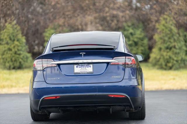 used 2017 Tesla Model X car, priced at $30,980