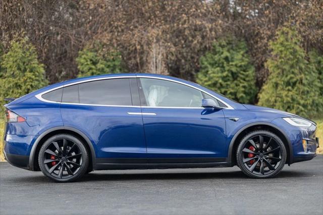 used 2017 Tesla Model X car, priced at $30,980