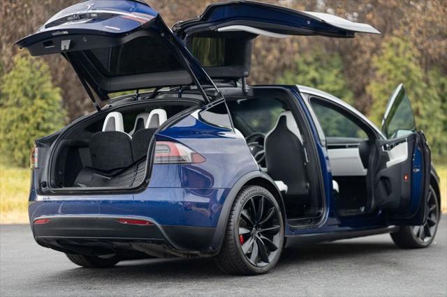 used 2017 Tesla Model X car, priced at $30,980