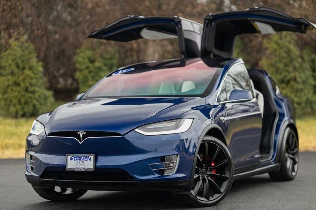 used 2017 Tesla Model X car, priced at $30,980