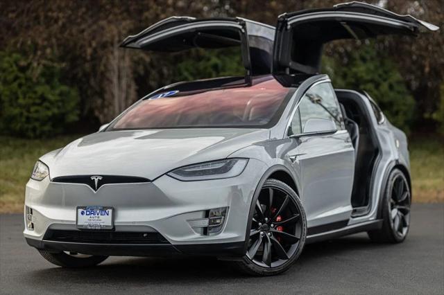 used 2017 Tesla Model X car, priced at $36,980