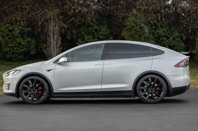 used 2017 Tesla Model X car, priced at $36,980