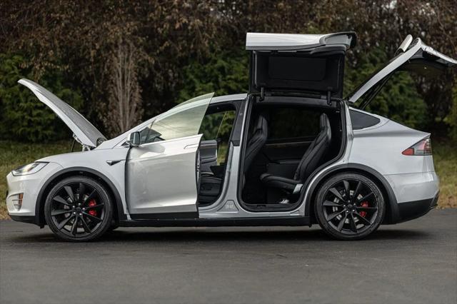 used 2017 Tesla Model X car, priced at $36,980