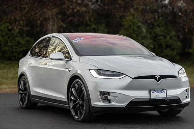 used 2017 Tesla Model X car, priced at $36,980