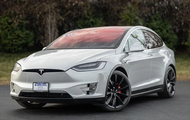 used 2017 Tesla Model X car, priced at $37,980