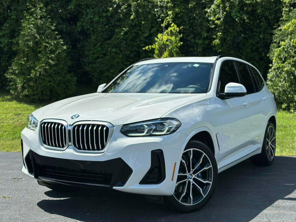 used 2022 BMW X3 car, priced at $34,980
