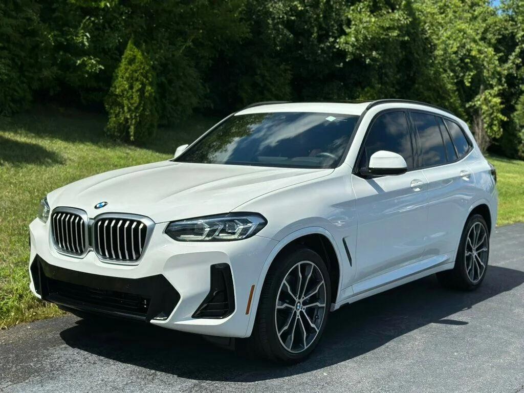 used 2022 BMW X3 car, priced at $35,980