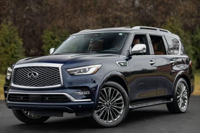 used 2021 INFINITI QX80 car, priced at $39,980