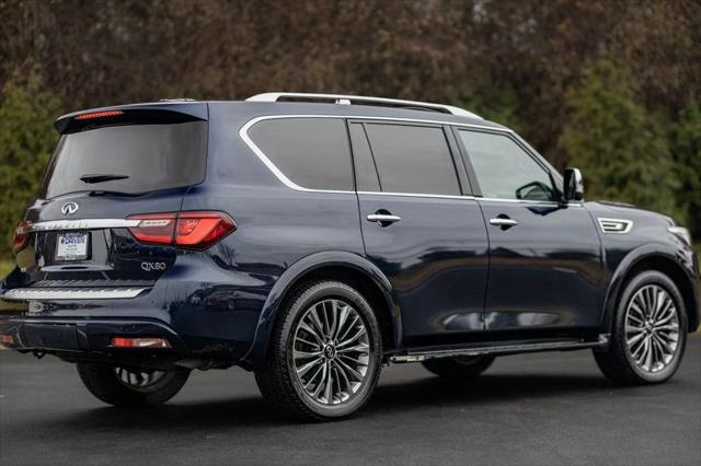 used 2021 INFINITI QX80 car, priced at $39,980